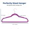 Serenelife Hook, Space-Saving, Ultra-Thin, Lightweight, Purple, 100PK SLHVELPURP100 - alternate 5