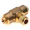 Gates Air Brake Branch Tee To Male Pipe Surelok G31134-0604 - alternate 1