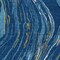 Homeroots 5' X 8' Navy Blue Gold And Copper Abstract Washable Indoor Outdoor Area Rug 600241 - alternate 8