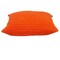 Homeroots 20" Orange Cotton Throw Pillow With Texture 529310 - alternate 4