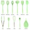 Megachef Mint Green Silicone Cooking Utensils, Set of 12 MGSP-815 - alternate 7