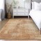 Homeroots 5' X 8' Terra Cotta And Copper Abstract Washable Indoor Outdoor Area Rug 587309 - alternate 9
