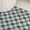 Jonathan Y Aimee Traditional Cottage Checkerboard Turquoise/Cream 3 ft. x 5 ft. Indoor/Outdoor Area Rug TSN204E-3 - alternate 7