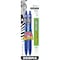 Zebra Pen Z-Grip Retractable Ballpoint 1.0mm Blue 2pk 22222 - alternate 1