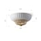 Vidalite Hikari 3-Light Ceiling Light with Woven Bamboo & White Fabric Shade, Flush Mount Canopy CE1009194 - alternate 7