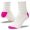 Railroad Sock Womens Quarter Socks, 80% Ringspun Cotton, 20% Nylon, White/Assorted, 5-10 W; 4 Pair-7.5 M, 3 PK 3013 - alternate 6