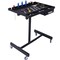 Wrightmaster 29 in. x 20 in. Black Adjustable Height Work Table with Drawer, 220 lb Capacity and 4 Swivel Casters ZR-65405 - alternate 9