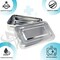 A2Z Scilab Stainless Steel Medical Instrument Box Organizer Storage Tray w/ Lid - 8Lx5Wx2H A2Z-ZR1147 - alternate 7