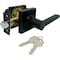 Prosource Entry Lock, Lever, Contemporary, Matte Black LS3X900YASR4V24 - alternate 1