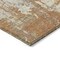 Homeroots 5' X 8' Copper Gold And Ivory Abstract Washable Indoor Outdoor Area Rug 597951 - alternate 9