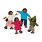 Plantoys Wooden Doll Family, Medium Skin Tone 1345 - alternate 5