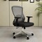 Leisuremod Adorit Ergonomic Office Chair - Mesh Back, Cotton Seat, Adjustable Height & 360 deg Swivel AO60LGR - alternate 8