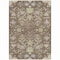 Homeroots 5' X 8' Brown Beige And Green Floral Washable Indoor Outdoor Area Rug 605450 - alternate 9