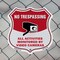 Signmission No Trespassing Shield Sign All Activitie, 6 inch X 6 inch, Plastic Sign, 2PK SHI-P-2PACK-6-421 - alternate 6