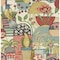 A-Street Prints Fika Plum Blissful Birds and Blooms Wallpaper 4066-26558 - alternate 1