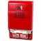 Edwards Signaling Horn, Finish Red, Flush EG1R-P - alternate 1
