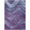 Homeroots 5' X 8' Purple And Gray Abstract Washable Indoor Outdoor Area Rug 618173 - alternate 9