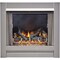 Duluth Forge Outdoor Fireplace Insert With Concrete Log Set and Slate Gray Brick Fiber Liner DF450SS-L-SG - alternate 1