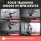 Squatz Multifunctional Push-Up Board Workout System w/ LED Display SQUAPLLO-TRVBL - alternate 5