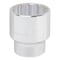 Vulcan Drive Socket, 1-11/16 in Socket, 3/4 in Drive, 12-Point, Chrome Vanadium Steel, Chrome MT-SS6054 - alternate 1