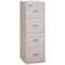 Fireking 4 Drawer, 1 Hr Fire & impact rated, 22" depth, Ltr/Lgl Platinum 4R1822-CPL - alternate 1