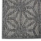 Homeroots 10' Dark Gray And Light Gray Geometric Indoor Outdoor Runner Rug 550796 - alternate 9