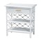 Bali & Pari Akane Natural Rattan Nightstand, White 259-14194-ZORO - alternate 1