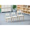 Beleduc By Playwell Illiana Chair Medium - 11.8in Seat Height, Stackable Wood Chair 846161 - alternate 4