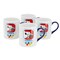 Peanuts Best In Sports Tennis 4 Piece 19 Ounce Stoneware Mug Set 750123596M - alternate 1