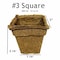 Cowpots No 3 Square CowPots - 400 Pots, PK400 #3 Sq (400) - alternate 3