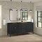 James Martin Vanities Myrrin 72" Vanity, Carbon Oak, w/ 3 CM Phantome Eclos Top 485-V72-CBO-3PHT - alternate 8