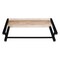 Whitewood Industries Rectangular Fixed Top Tables, 72 in W, 36 in L, 16 in H, Parawood, Unfinished/Black K-1672-36-S142-4 - alternate 8