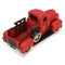 Homeroots 6" Red and Black Metal Hand Painted 1950's Red Truck Model Car 489405 - alternate 7