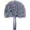 Unger Overhead Duster, Polyfiber Cobweb Duster, 11 in L 8 in W Head, Gray, Plastic, Fixed Handle COBW0 - alternate 1