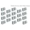 Mytee Products 40 ft(L) x 40 ft(W) 21 Oz PVC Shipping Container Canopy Shelter Roof w/ No End Walls CSB4040 - alternate 8