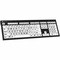 Logickeyboards BRAILLE/LARGE BLK ON WHT PC US LKB-BRALPBW-BJPU-US - alternate 5