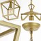 Jonathan Y Pagoda 8" 1-Light Classic Traditional Metal Cage Lantern LED Pendant, Gold Painting JYL7618B - alternate 10