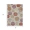 Homeroots 8' X 10' Salmon Ivory And Mauve Geometric Washable Indoor Outdoor Area Rug 630588 - alternate 7