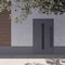 Vdomdoors Pivot Aluminum Door Axis 1130 Grey Entry Door W56xH96 Left Inswing AXIS1130PEXD-gre-W56xH96-LH-I - alternate 5