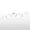 Vidalite Shura White 6-Light Swivel Track Light with Rotatable Heads, Integrated LED, 3000k, 3000 Lumen CE1009226 - alternate 1