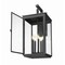 Z-Lite Hartwell 5-Light Outdoor Wall Light, 12 in W x 28.5 H, Sand Black 5019XL-BK - alternate 7