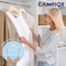 Campior Natural Wooden Hangers, Heavy-Duty with 360 Deg Swivel Hook, Non-Slip, Pants Bar, 5PK CMPWH5NL - alternate 8