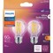 Signify Ultra Definition 60W Equivalent Soft White G16.5 Medium LED Decorative Light Bulb, 2PK 573311 - alternate 4
