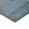 Homeroots 8' X 10' Teal Blue And Brown Abstract Washable Indoor Outdoor Area Rug 609397 - alternate 8