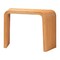 Bali & Pari Eilis Bohemian Light Honey Fluted Rattan Waterfall Console Table 256-14132-ZORO - alternate 1