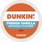 Dunkin Coffee, French Vanilla, Pod, Caffeinated, Ground, 8.14 oz, 22 PK 881334012682 - alternate 5