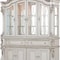 Homeroots 24in X 75in X 106in Antique White Wood Glass Mirror Hutch Buffet 348654 - alternate 7