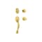 Kwikset 687DAxT 3 SMT CP Dakota Handleset with Tylo - Polished Brass 96870-091 - alternate 3