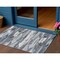 Homeroots 3' X 5' Gray And Silver Abstract Washable Indoor Outdoor Area Rug 612509 - alternate 1