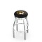 Holland Bar Stool Co 30" Chrome Missouri Swivel Bar Stool, Accent Ring L8C3C30Mizzou - alternate 1